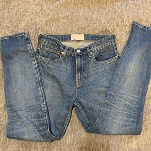 Everlane High Waisted Skinny Jeans